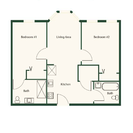 Kaplan-bentleycommons-lynchburg-floorplan-2bedroom-layout